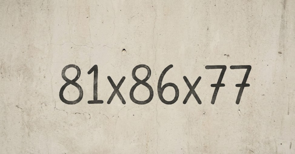 81x86x77